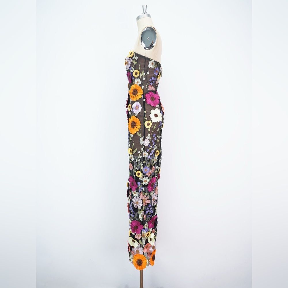 NWOT BRONX AND BANCO BOUQUET MARAYA JASMI NE MAXI DRESS, wedding guest dress - Picture 4 of 15